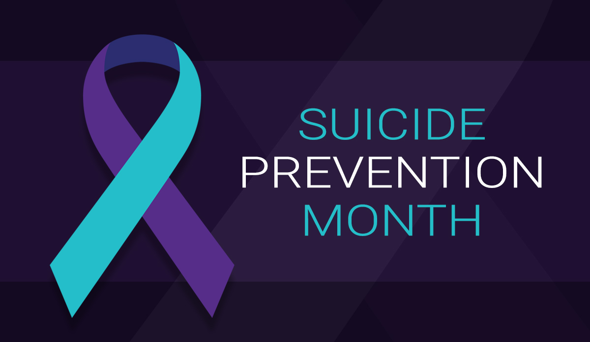 Suicide Prevention Month Ribbon